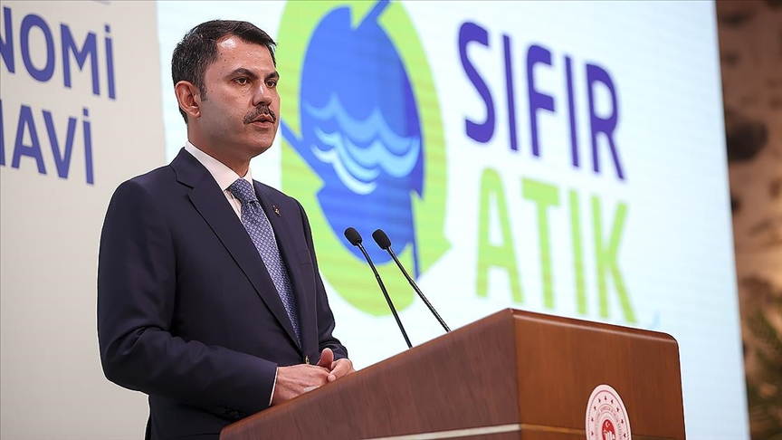 Bakan Kurum, Sıfır Atık Projesi’nin 8. yılını kutladı